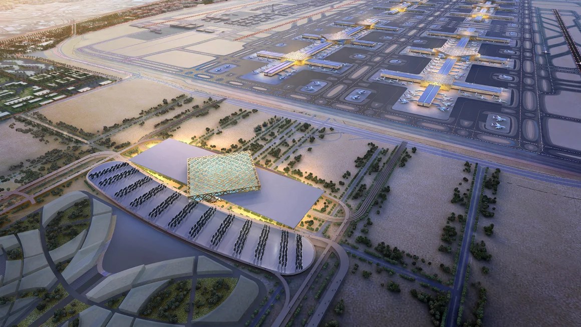 hace 10 años dubai comenzó a construir el aeropuerto más grande del mundo. ¿cómo va el proceso?