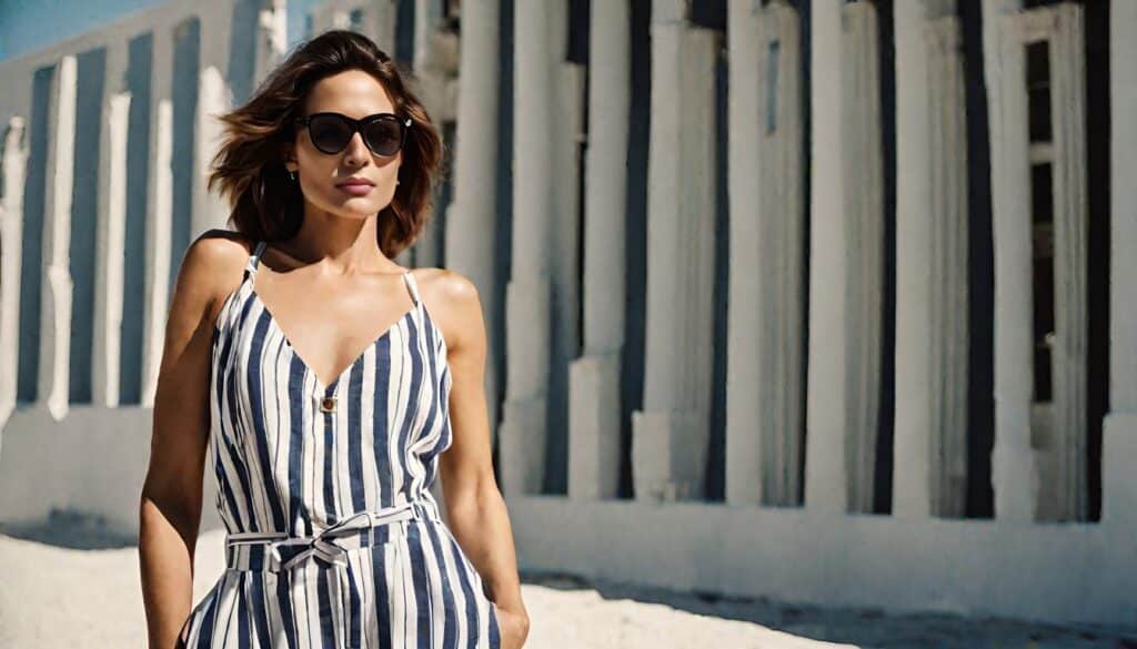 <p>Linen is your best friend if you’re escaping to warmer weather during the break. Jumpsuits are comfortable and chic to wear on your vacation, and you can pair it with about any shoe you want! </p>