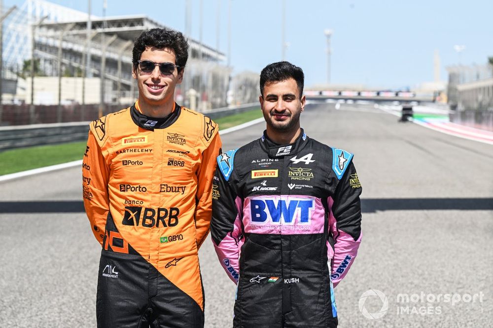 maini disqualified from f2 bahrain qualifying, loses pole