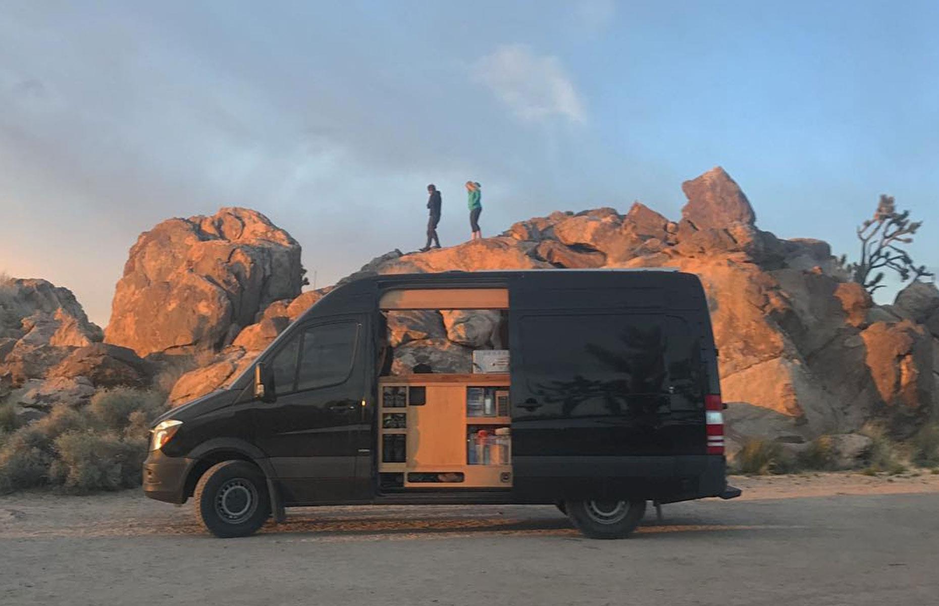 <p>Owners of awe-inspiring Instagram account <a href="https://www.instagram.com/permanentroadtrip/?hl=en">@permanentroadtrip</a>, Joe, Emilie and their dogs have been hitting up some of North America’s most scenic national parks in their converted Mercedes Sprinter van. Both were avid travellers for some time, but as of December 2016, they decided to move into the van full-time and head out on the open road. </p>