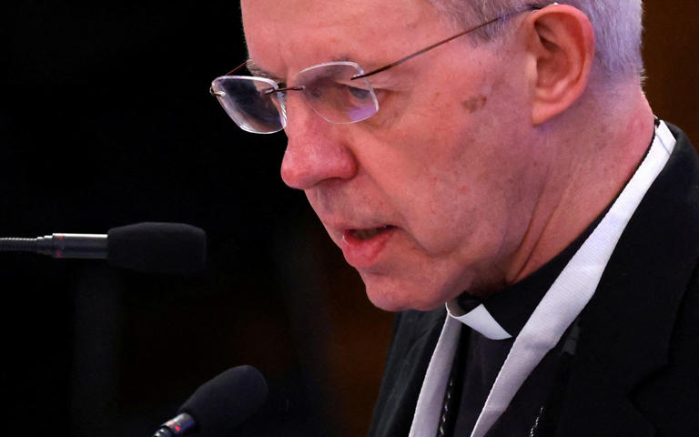 Justin Welby sorry for cancelling meeting with pastor who shared ...