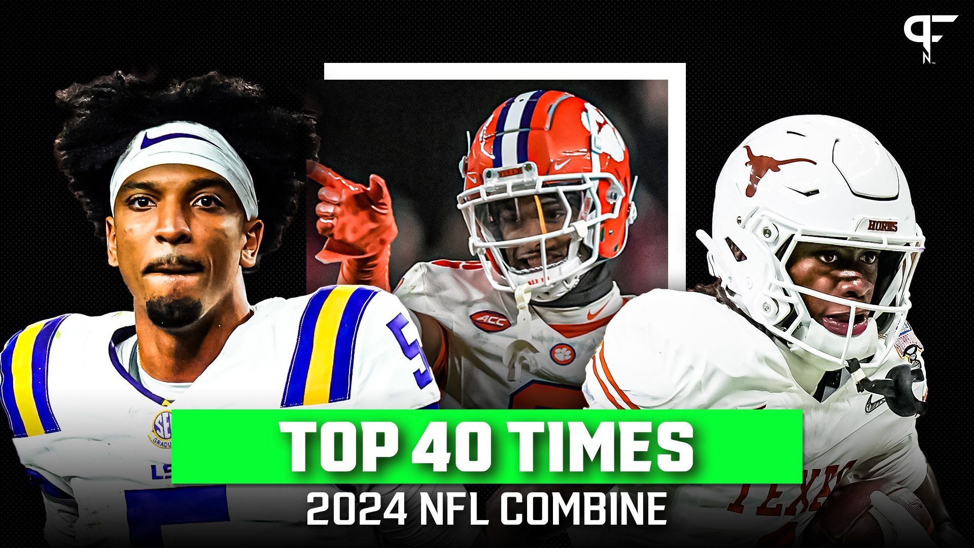 2024 NFL Combine: Top 40-Yard Dash Times By Position Include Xavier ...