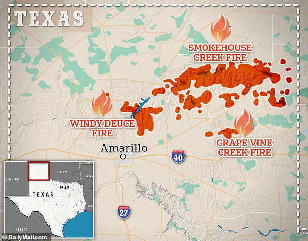 Smokehouse Creek Wildfire Is The Largest In Texas History As 1 1 Million Acres Of The Panhandle