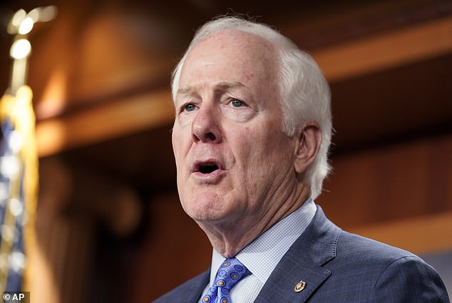 how to, senator john cornyn officially enters the race to replace mitch mcconnell as republican leader and reveals he spoke with donald trump saying he can fix the 'broken' congress