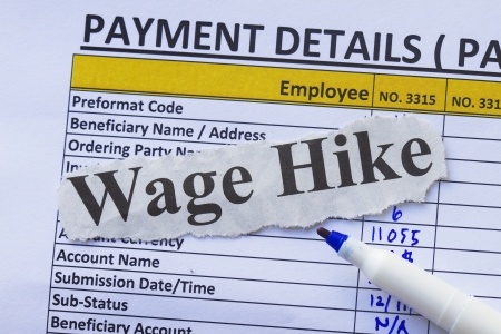 long overdue, labor groups say of pay hike