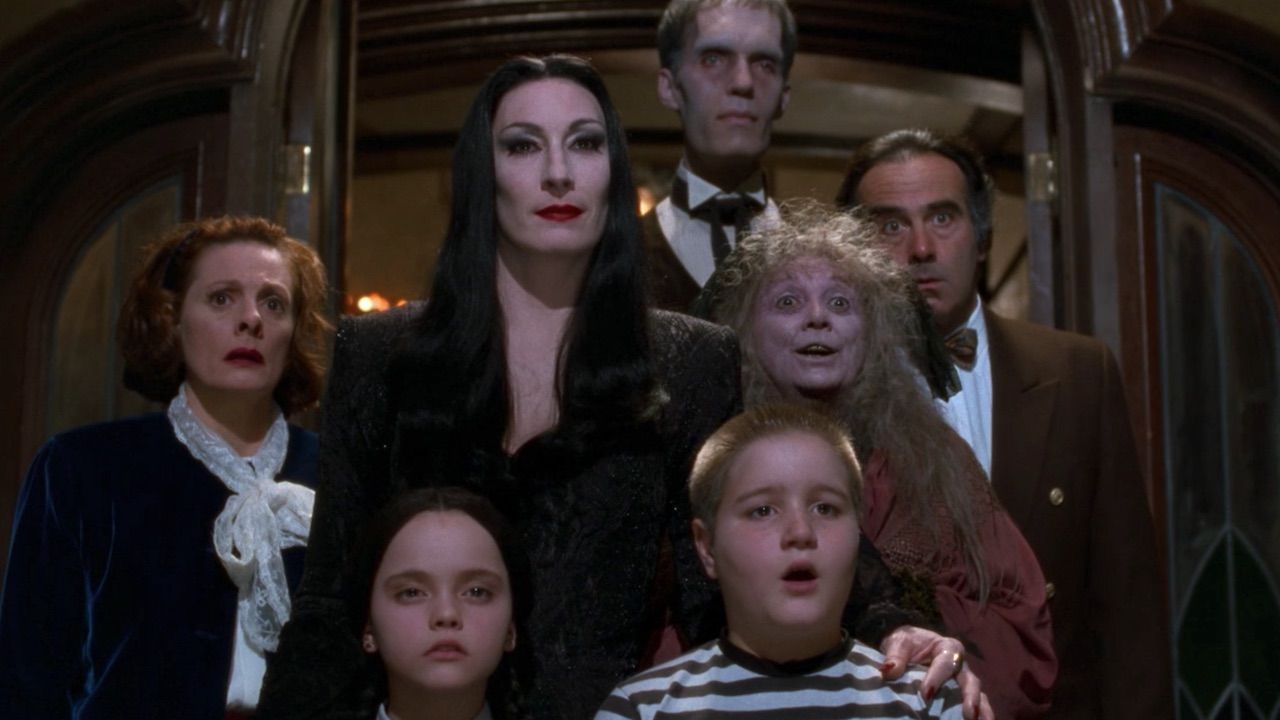 <p>                     Director Barry Sonnenfeld's cinematic adaptation of the creepy and kooky family does a wonderfully weird job showing how greatly their values differ from the rest of the world. Curiously, however, Joan Cusack’s performance in the sequel, <em>Addams Family Values</em>, makes them look far more personable by comparison.                   </p>
