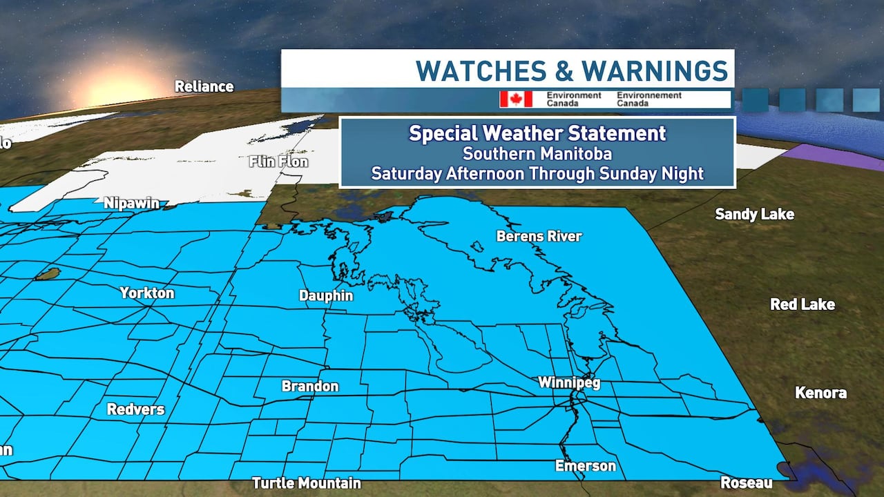 weekend storm expected to bring significant snowfall to parts of southern manitoba