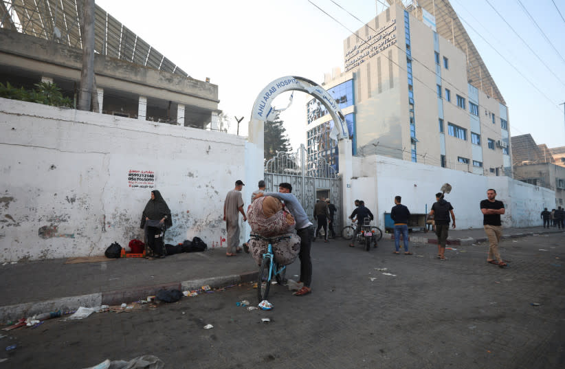 radar fdi evitó acusaciones de ataque a hospital en gaza