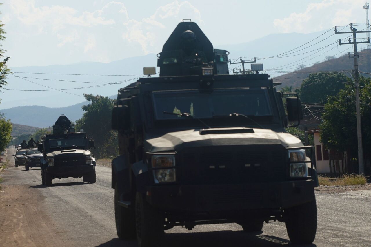 militares son emboscados en tepalcatepec, michoacán