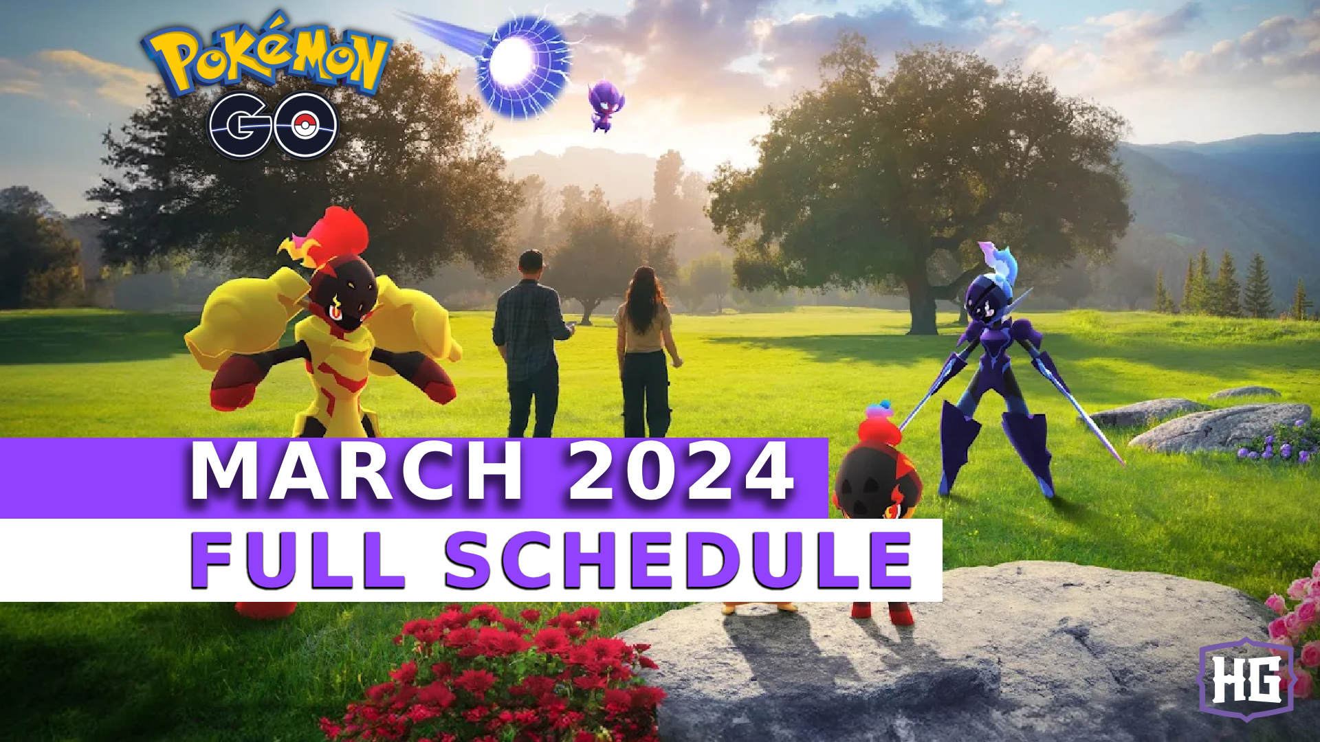 Pokémon GO: March 2024 Schedule