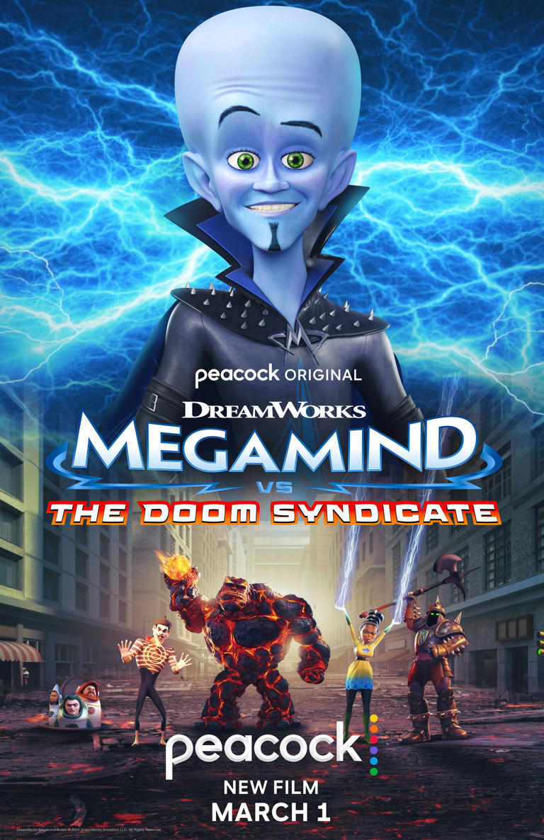 Peacock's Megamind Sequels Voice Cast & Character Guide