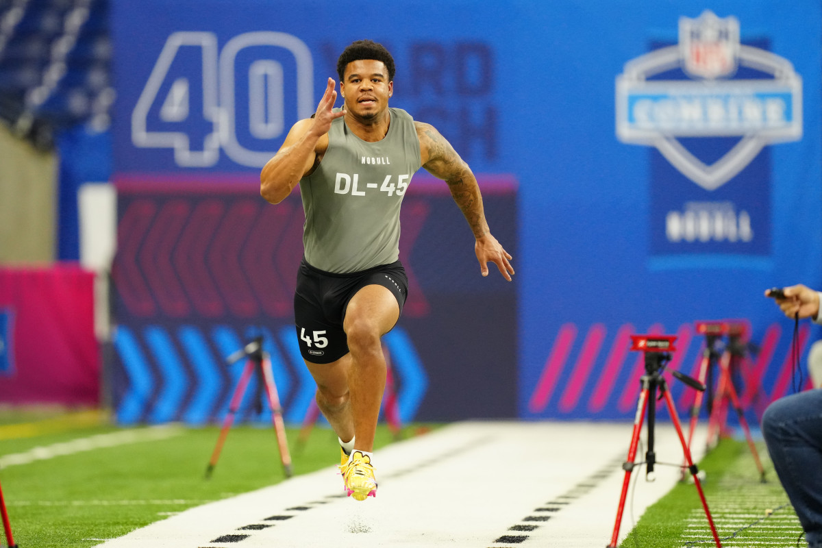 penn state's chop robinson dazzles at nfl combine