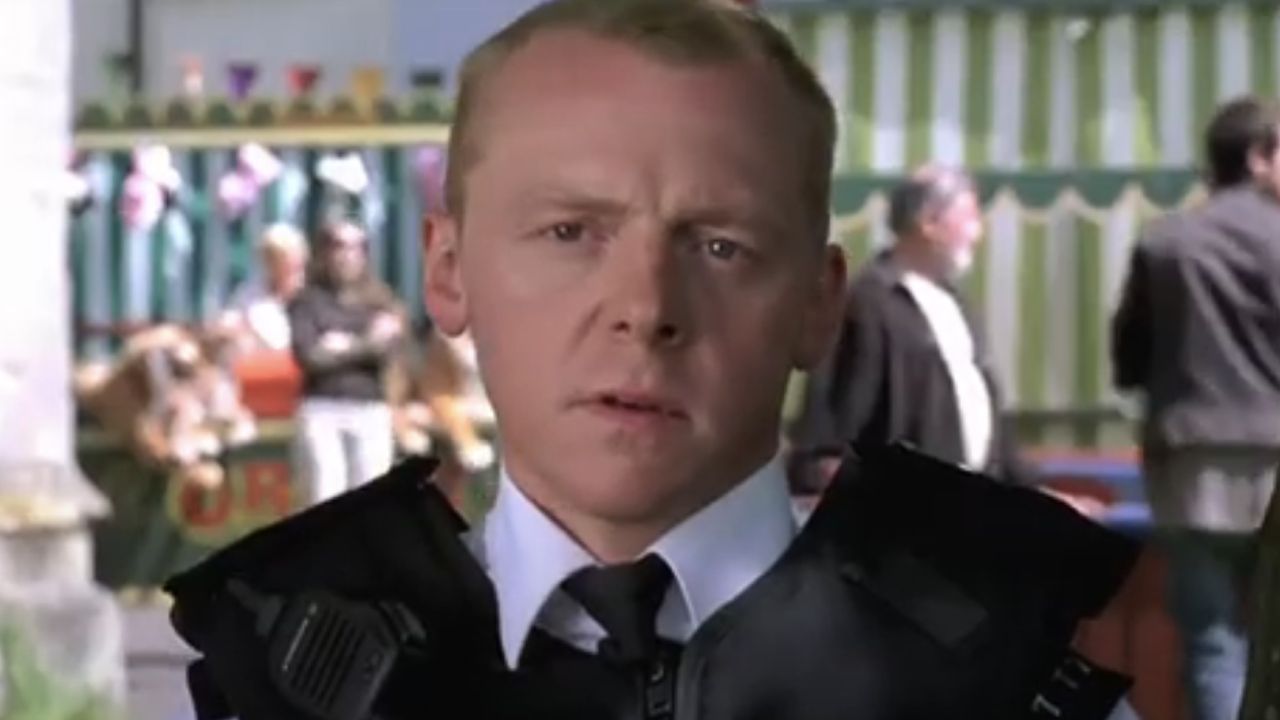 <p>                     In <em>Hot Fuzz</em>, Nicholas Angel (co-writer Simon Pegg) is a high-skilled London cop transferred to a village where crime is virtually obsolete... or so it seems. Until the action in this action-comedy from director Edgar Wright kicks in and Angel’s skills are needed, the character spends much of his time feeling lost and without a purpose.                   </p>