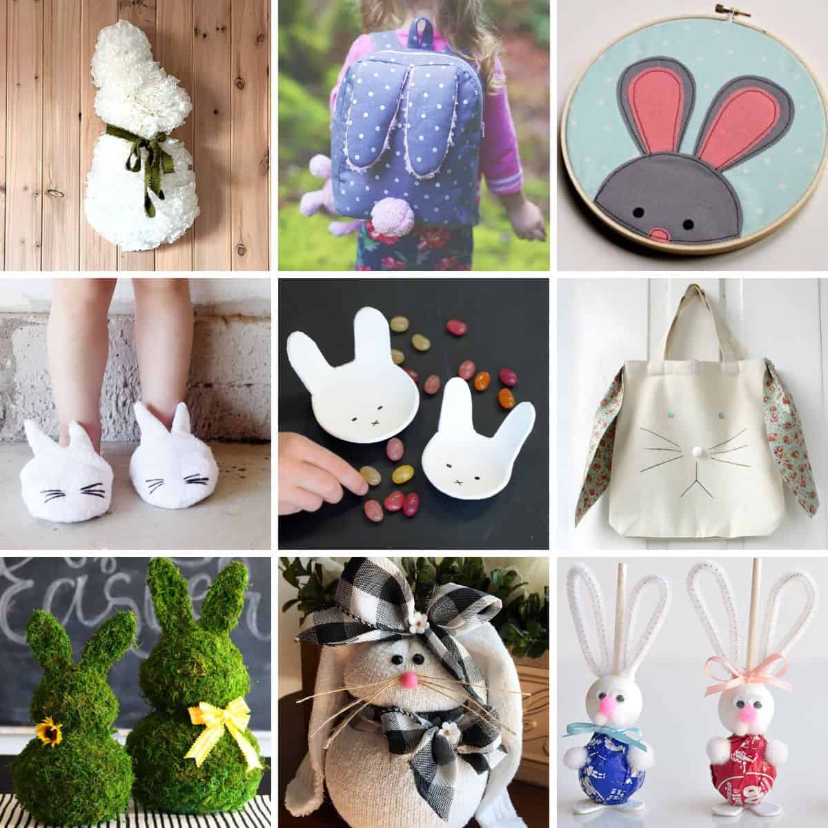 27 Cute Easter Bunny Crafts