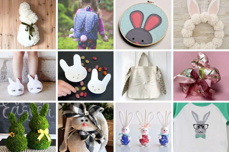 27 Cute Easter Bunny Crafts