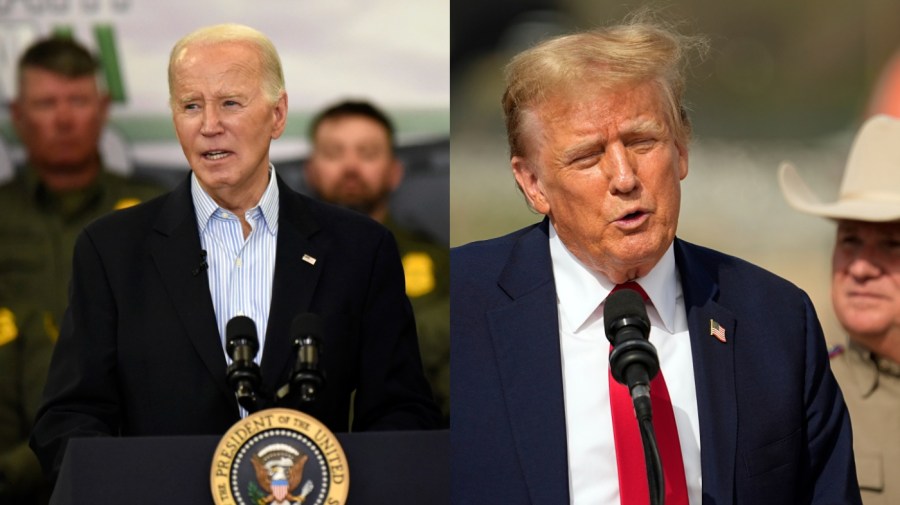 5 Takeaways From Dueling Trump, Biden Southern Border Trips