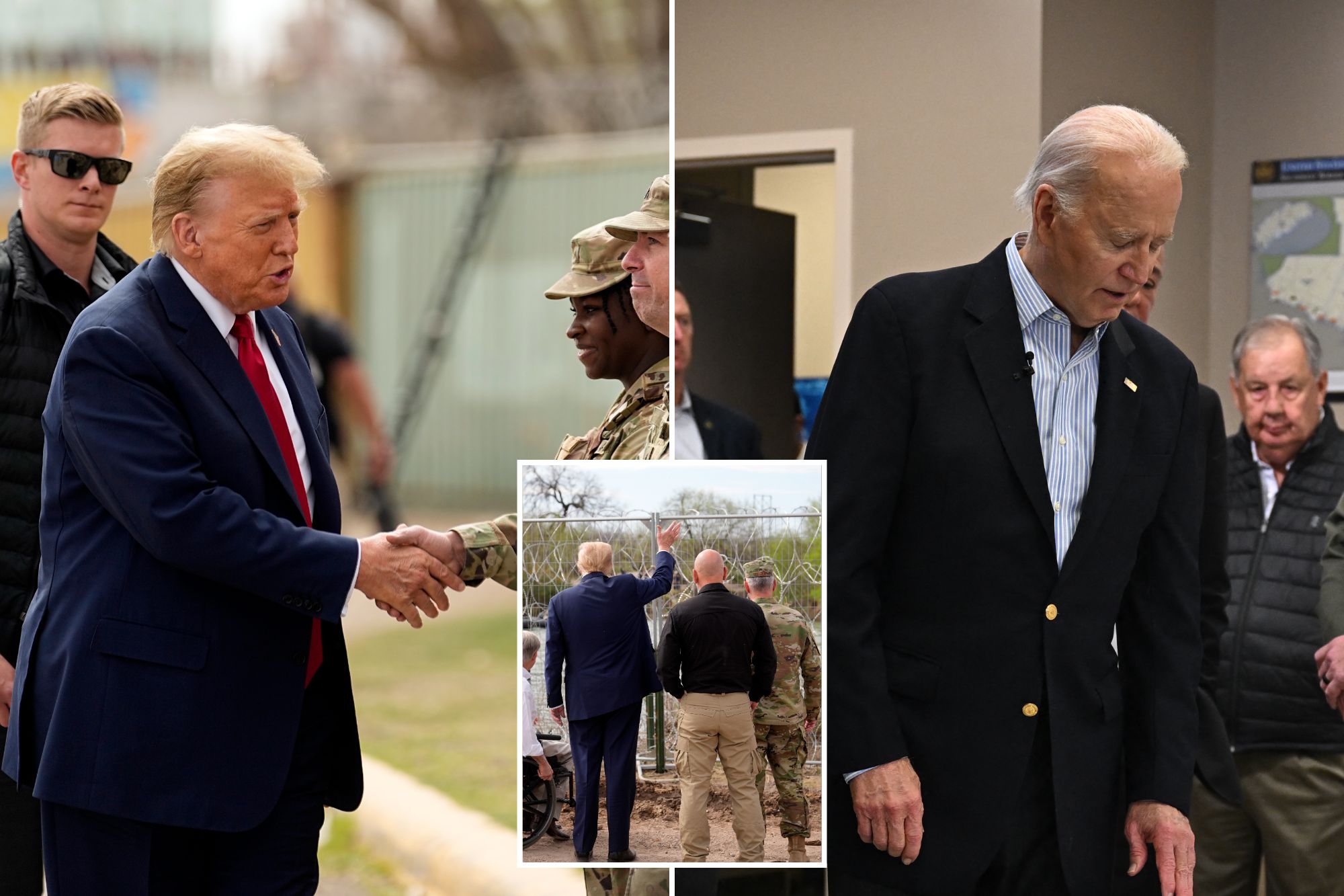 Trump Slams ‘Biden Invasion’ Of Border, While President Tells GOP To ...