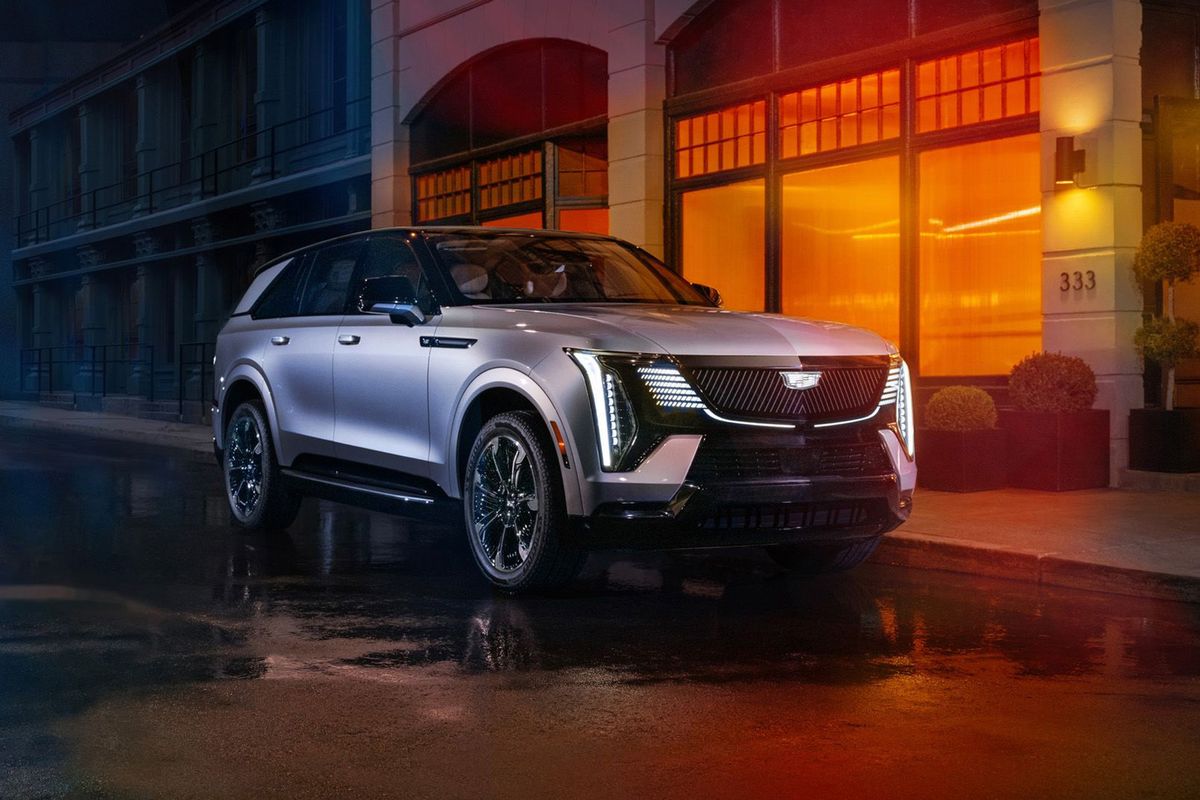 <p>Cadillac is seeking to capitalize on the Escalade name with the new battery-powered Escalade IQ. This 750-hp electric SUV will arrive during the summer of 2024. A 200.0-kWh battery pack sandwiched under its floorboards should be good for up to 450 miles of driving between charges. The interior dedicates much of its surface area to screens, but beyond the plethora of pixels is a luxurious wrapping of leather, polished-aluminum accents, and ambient lighting. To appease the chauffeured, Cadillac will offer an optional Executive Second-Row Seating package. Pricing will be steep, with most models in six-figure territory.</p><p><a class="body-btn-link" href="https://www.caranddriver.com/cadillac/escalade-iq">More Info</a></p>