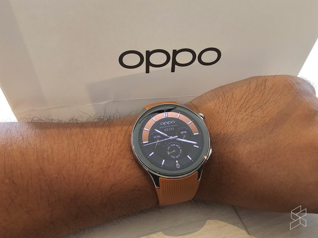 oppo watch x features a long 100-hours battery life