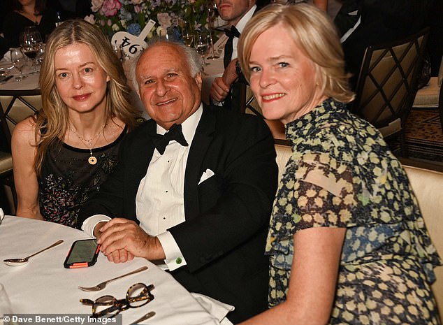 lady helen taylor puts on a brave face as she attends the prince's trust gala dinner in london - days after the shock death of her cousin lady gabriella windsor's husband thomas kingston