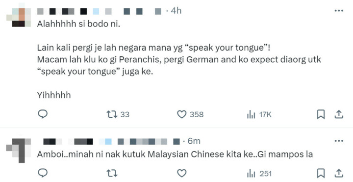 chinese influencer criticizes food and lack of mandarin speakers in semporna