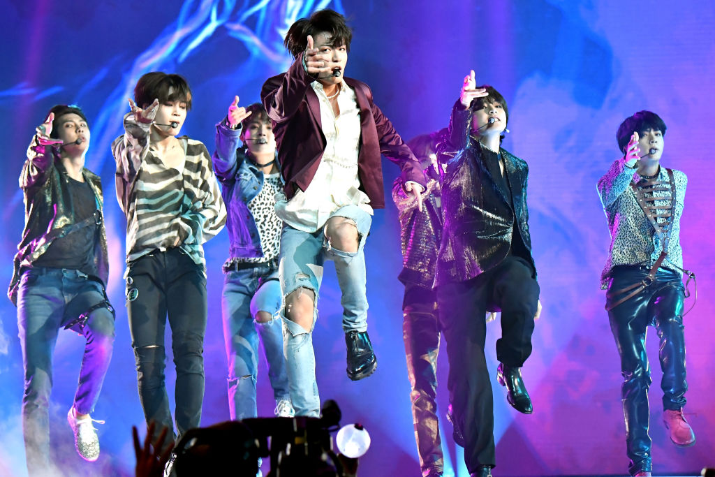 <p>Today, the biggest boy band in the world is another K-pop creation—BTS. Also known as the Bangtan Boys, their seven-member group is the only K-pop group to have an album reach No. 1 on the U.S. charts. </p> <p>Much of their success in America is thanks to their social media presence. Some of the members speak English which allows young fans to communicate directly with the group. There have even been viral videos of American fans crying with joy while watching BTS music videos. </p>