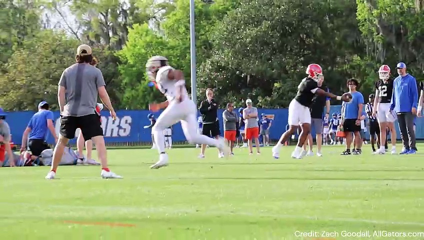 QB DJ Lagway's First Florida Gators Practice