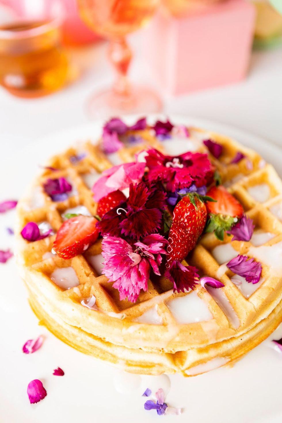 Dust off that waffle maker. The kids *and* adults will love this recipe, which also makes for an amazing addition to Mother's Day or Valentine's Day. (via Brit + Co.)