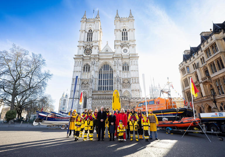 RNLI heroes from Lincolnshire coast celebrate charity's  200th anniversary at Westminster Abbey