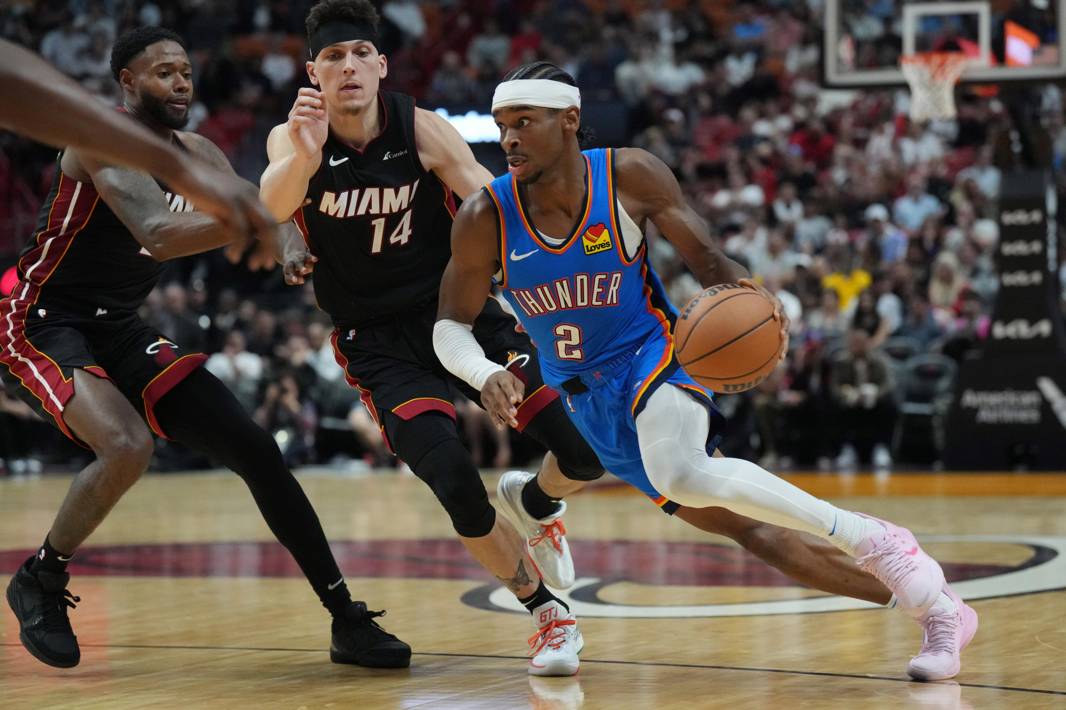 How Did Shai Gilgeous-Alexander Tie OKC Thunder Record Vs. Heat ...