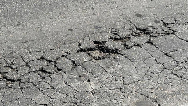 Potholes open up around Bakersfield, how to get them repaired