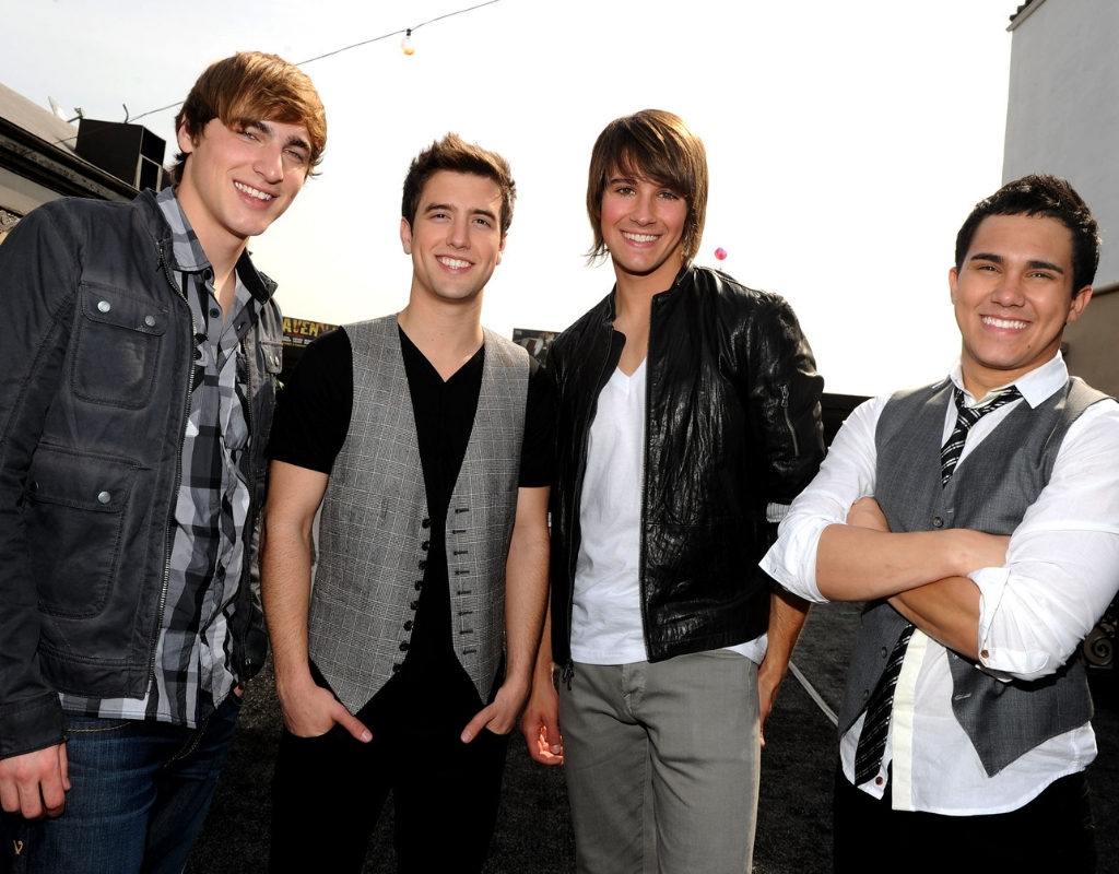 <p>This pop boy band followed almost the exact same template that the Jonas Brothers set out but with Nickelodeon, not Disney. They formed in 2009 and landed their own television series<i> Big Time Rush</i> the same year. Just like with Disney, Nickelodeon forced the band to be more "child-friendly."</p> <p>Big Time Rush was one of the few boy bands to be praised by music critics though and was even voted the "Best Boy Band In The World" in 2012.</p>