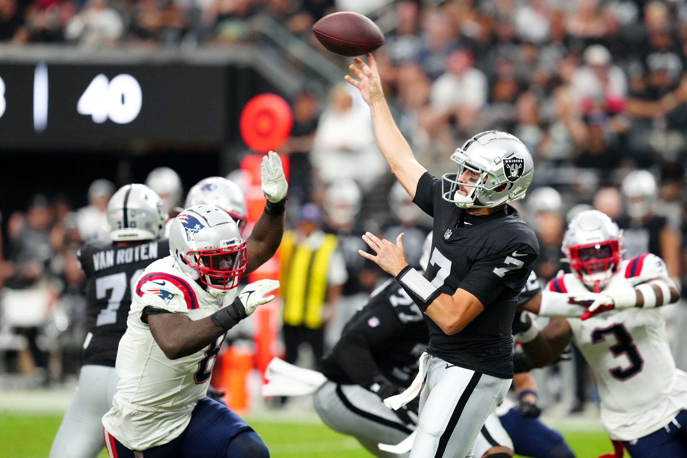 Former Patriots QB Brian Hoyer Released By Raiders