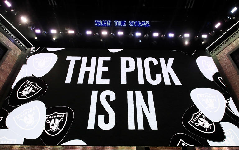 NFL Draft order Raiders full slate of picks