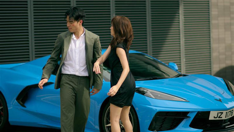 陳昊森、陳嘉寶在《不是你不愛你》感情糾紛。（圖／華映娛樂提供）