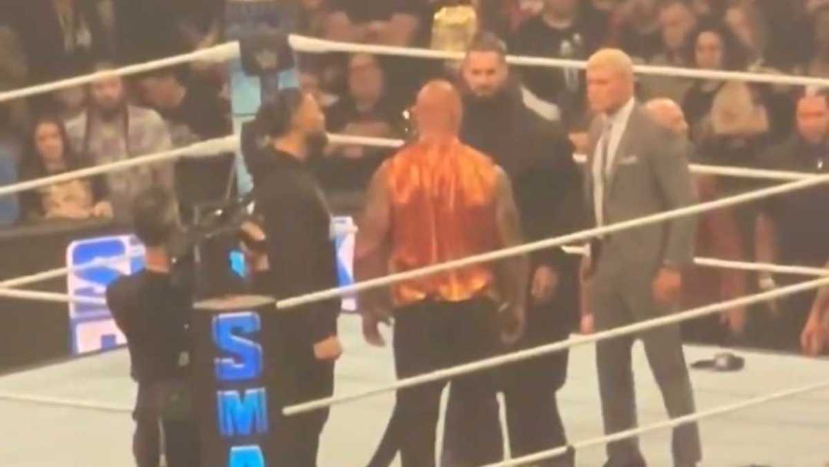 Watch: What Happened With The Rock After 3/9 SmackDown Went Off Air