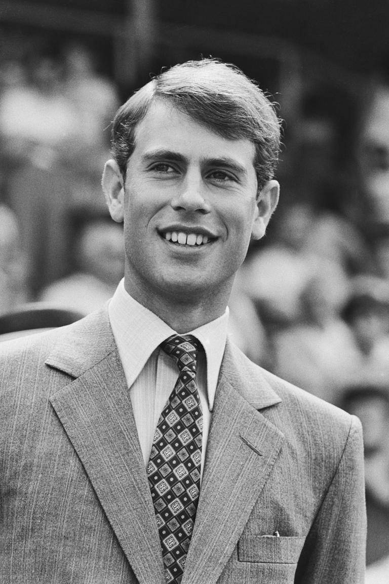 El príncipe Eduardo en1984.