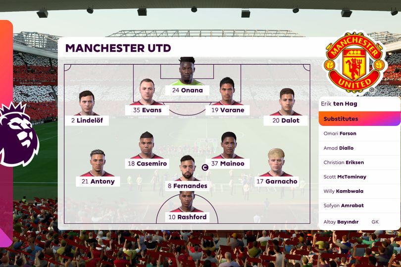 We Simulated Manchester United Vs Everton To Get A Premier League Score ...