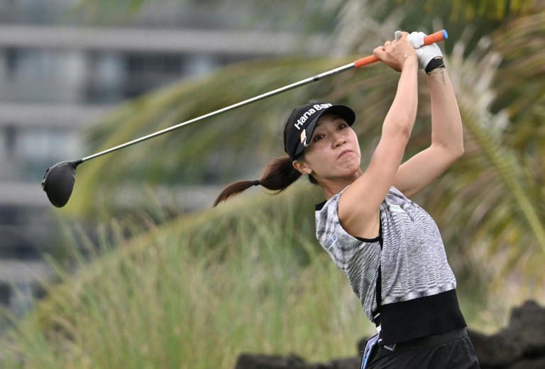 New Zealand's Ko in three-way tie for lead at Blue Bay LPGA