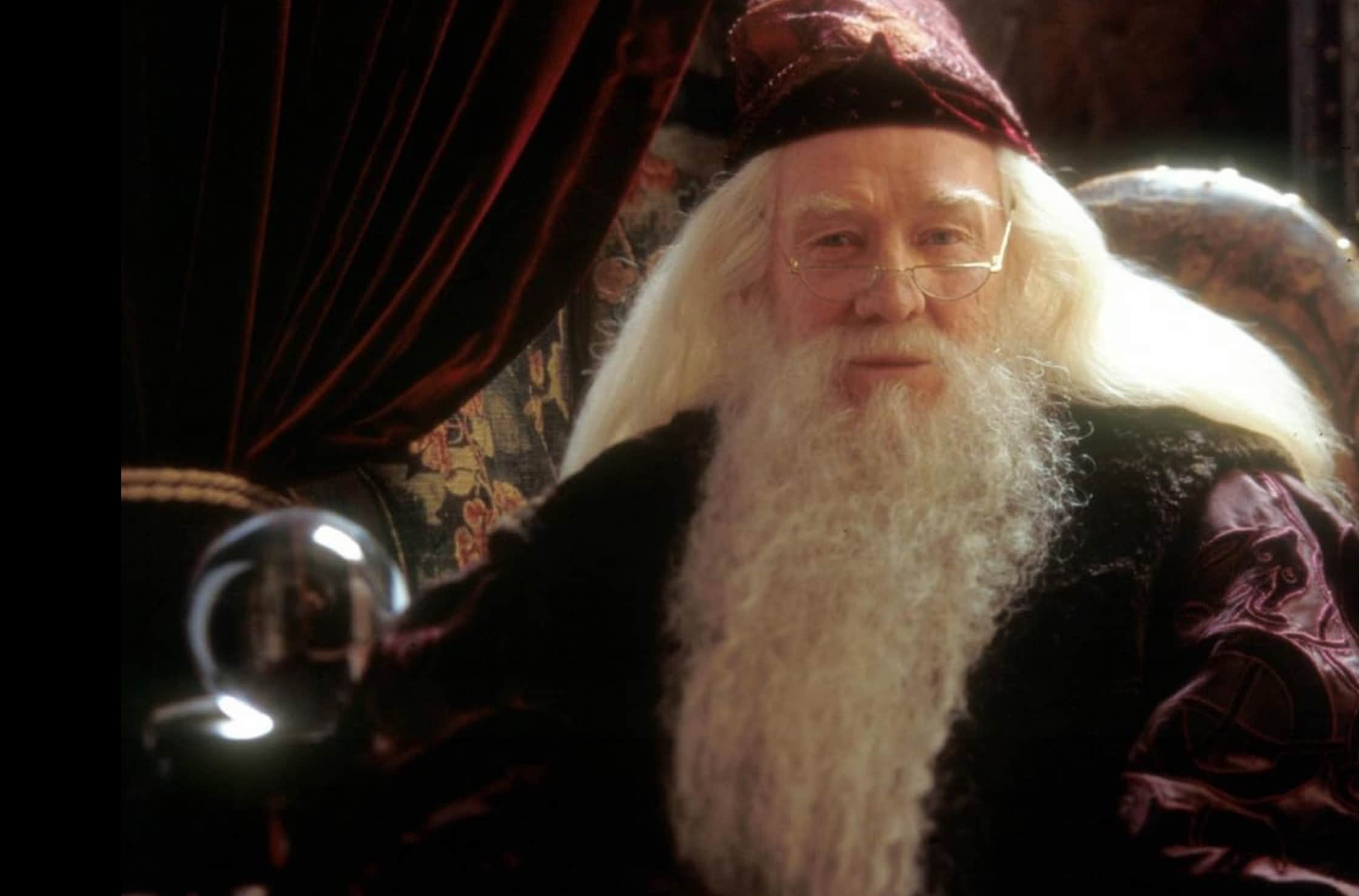 <ul> <li><strong>Who said it:</strong> Albus Dumbledore</li> <li><strong>Played by:</strong> Richard Harris</li> <li><strong>Movie:</strong> Harry Potter and the Chamber of Secrets (2002)</li> </ul> <p>Many of the best Harry Potter quotes about courage come from Professor Albus Dumbledore, who was played by Richard Harris in the first two movies. Dumbledore spoke this line to Harry after asking him why the sorting hat placed him in Gryffindor instead of Slytherin, to which Harry responded, "Because I asked it to."</p>