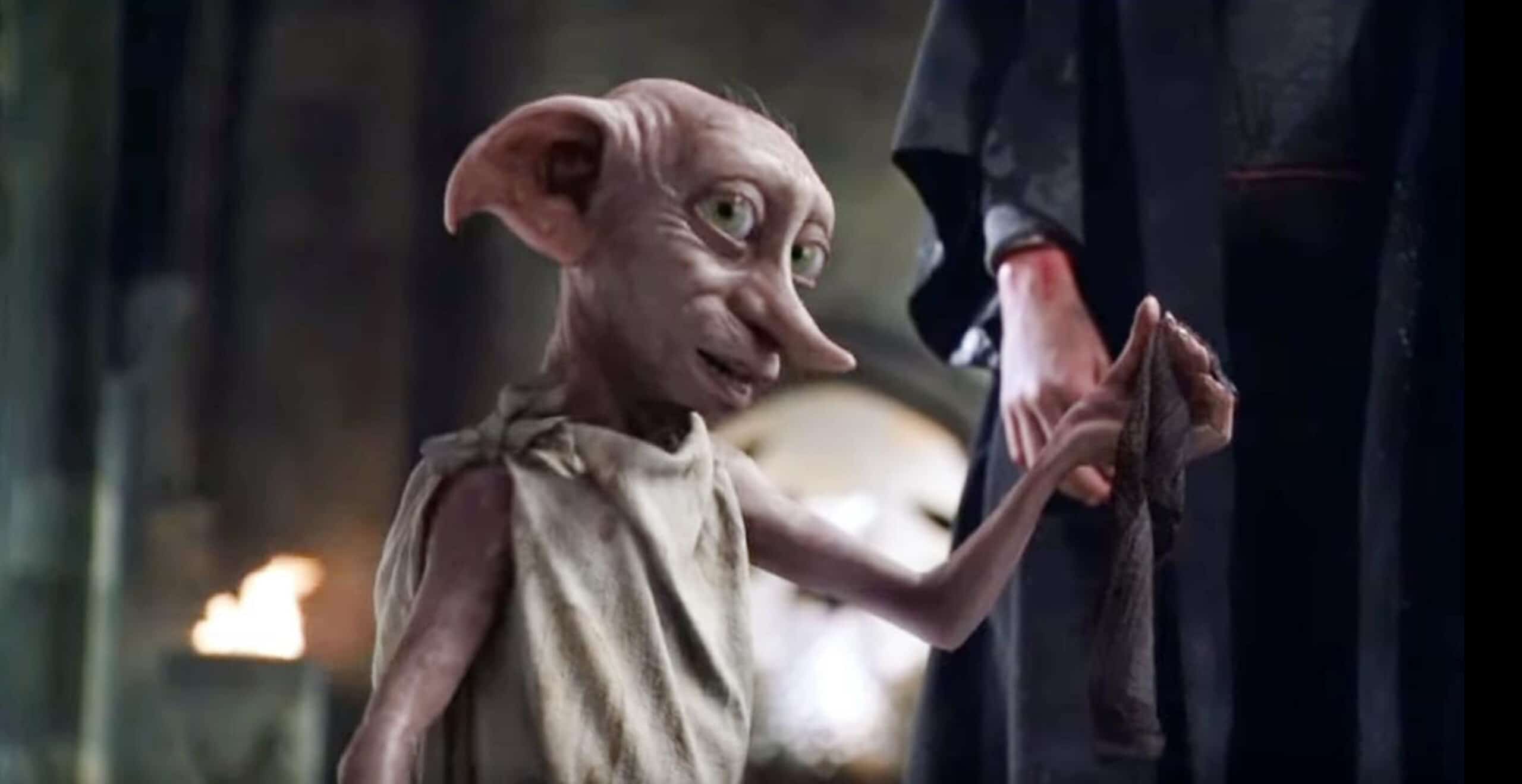 <ul> <li><strong>Who said it:</strong> Dobby the House Elf</li> <li><strong>Played by:</strong> Toby Jones</li> <li><strong>Movie:</strong> Harry Potter and Chamber of Secrets (2002)</li> </ul> <p>Dobby the house elf is an iconic character in the Harry Potter series who brings to light how terribly house elves are treated. It's a powerful and emotional line when Dobby realizes that he no longer has to serve his master after Harry sneaks a sock into Lucius Malfoy's book. In the series, house elves are freed when their master gives them an item of clothing.</p>