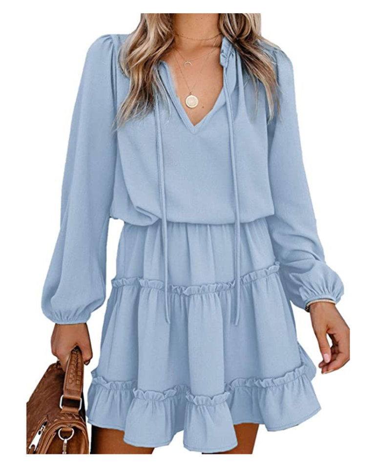 Affordable Dresses from Amazon in Beautiful Blue Hues