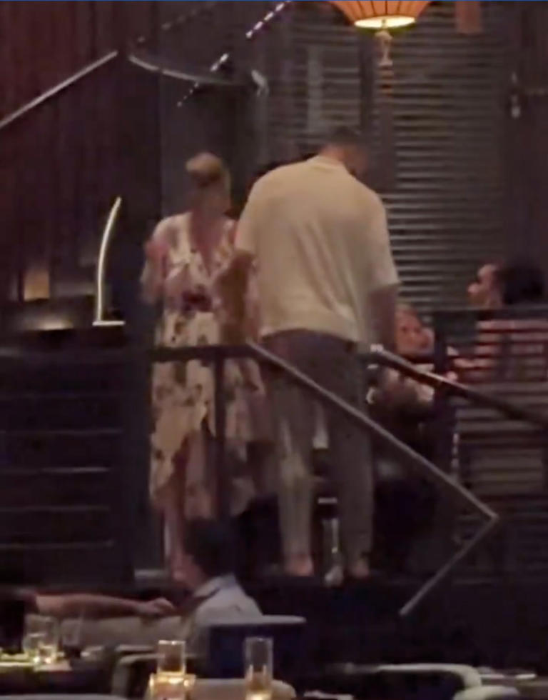 Taylor Swift and Travis Kelce enjoy elegant dinner in Singapore with her  bandmates