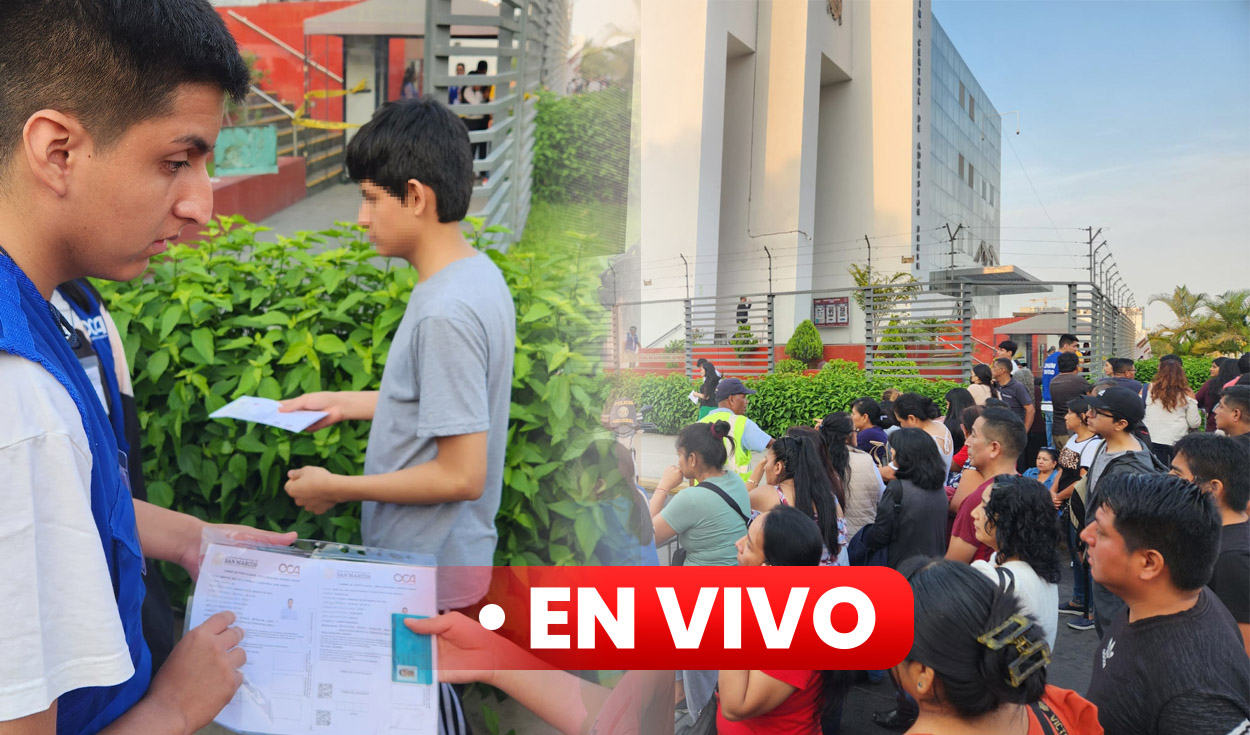 Resultados Del Examen De San Marcos 2024 EN VIVO: Mira AQUÍ La Lista ...