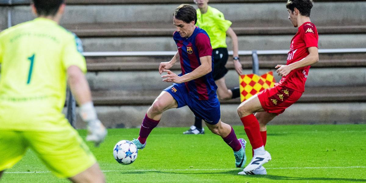 El Barça B Vence Con Dos Goles Tras El Descanso