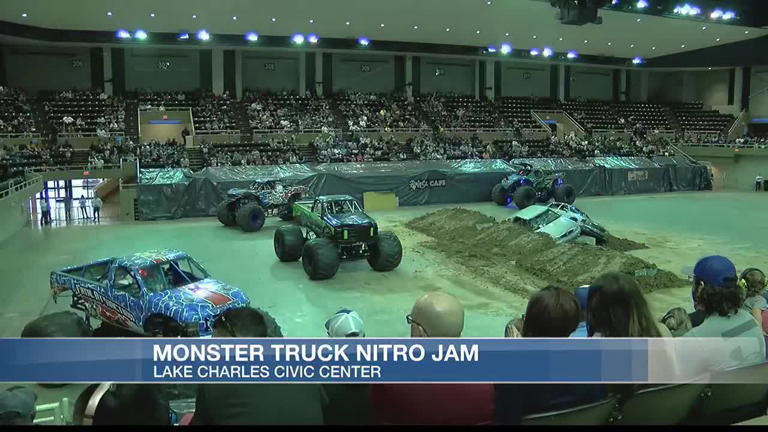 Monster Truck Nitro Jam returns to Lake Charles