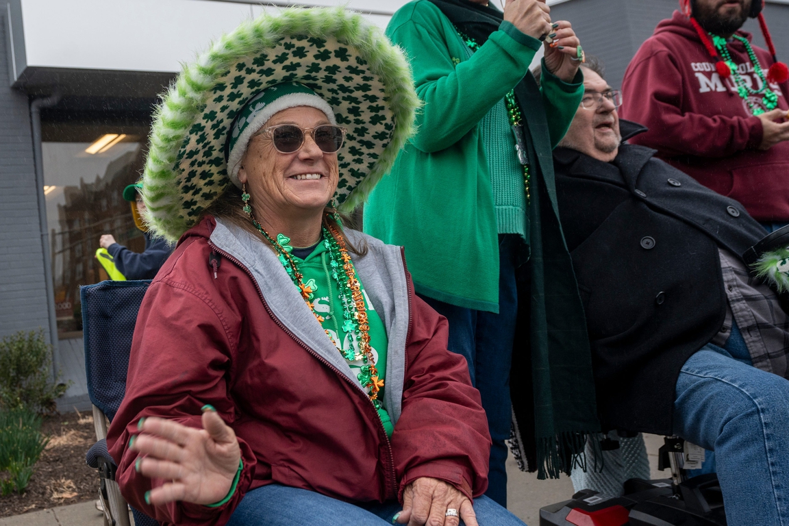 Through the Rain Morris County St. Patrick's Day Parade Marches On