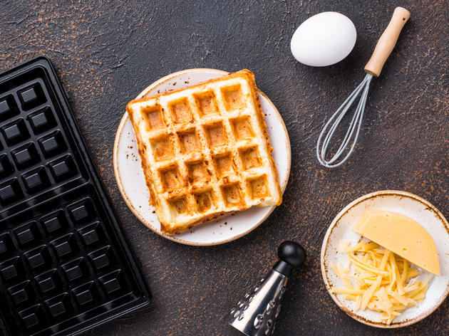 Extra käsig, super köstlich: Chaffles aus Käse und Ei entfachen eine ...