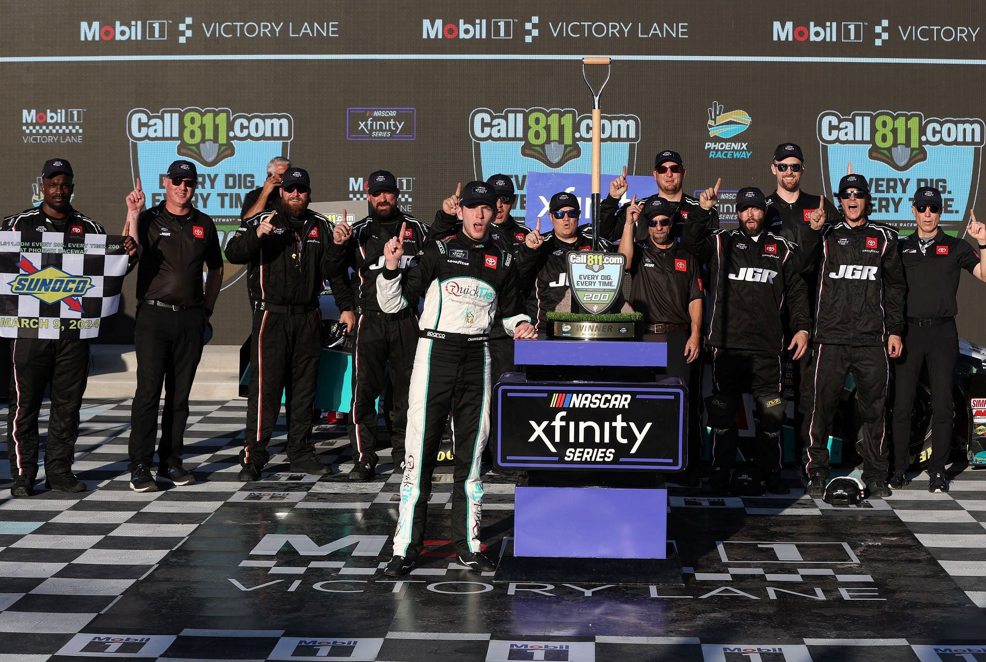 Who won the NASCAR Xfinity Series race today? Full results, standings