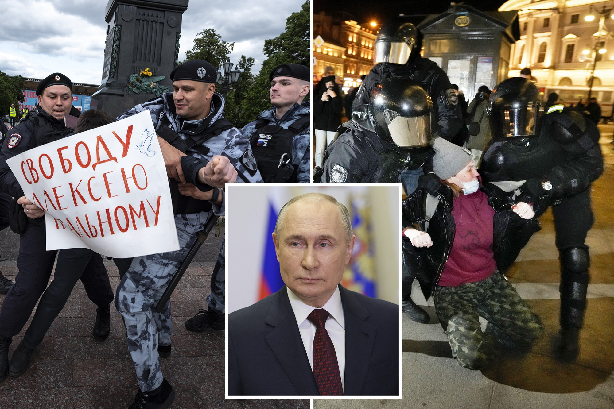 Ordinary Russians Feel Putin’s Vicious Dissent Crackdown As He Seeks ...